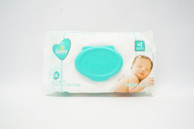 P&G 91531288 Pampers Wipes Lingettes 7.0 inch/po x 6.8 inch/po - Pack of 36